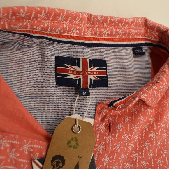 SOUL OF LONDON Men’s SS Polo #735 - Picture 2 of 5